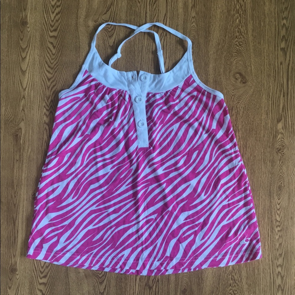 Pink Zebra O’Neill Tank Top
